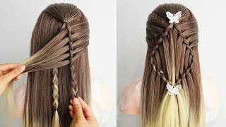 Stylish Braid Hairstyle For Long Hair | How To Make Easy Hairstyle For Everyday