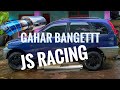 GANTI KNALPOT MOBIL JS RACING SUARANYA MANTAB | JS RACING MUFFLER