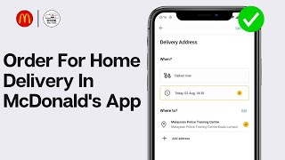 How To Order For Home Delivery In Mcdonalds App 2024 Mcdelivery Food Delivery Close To Me