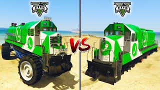 Monster Truck WhatsApp Train vs WhatsApp Train in GTA 5 - which is best?