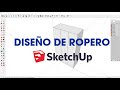 DISEÑO DE ROPERO EN SKETCHUP