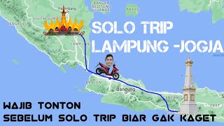 Solo Trip Menyenangkan!!? Perjalanan dari Lampung ke Jogja naik motor 2 hari 1 malam