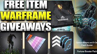 Free Warframe Ephemera Pack Promo Code | Free Fortuna Booster Pack | PC Giveaway | Laptop Giveaway