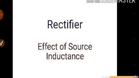 Effect of Source Inductance on Rectifier, Simplest Discussion with required formulas