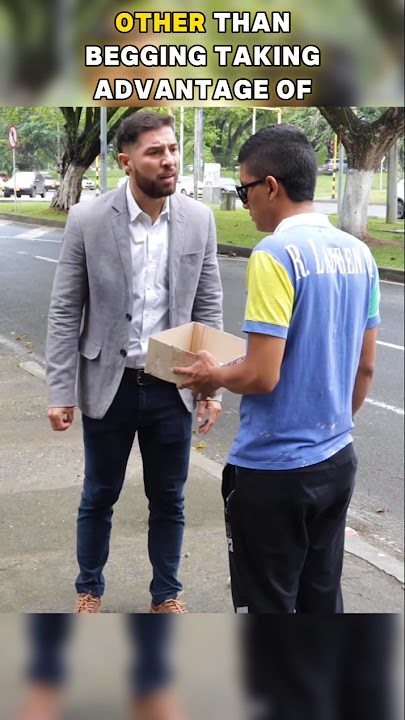 Blind Beggar Test: Who Is Honest? 👀🏆#shorts #short