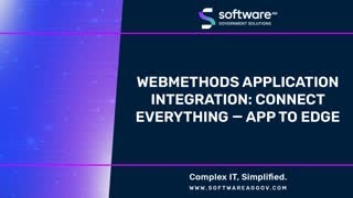 Famous WebMethods Application Integration: Connect Everything-App To Edge Profile