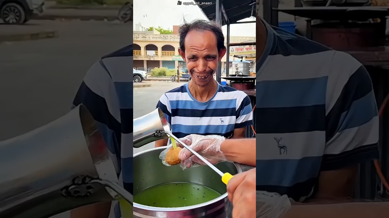 The Smallest Pani Puri! 😂🥣
