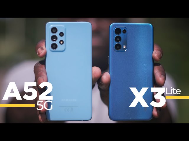 Oppo Find X3 lite vs. Samsung Galaxy A52 5G: Battle of the midrangers