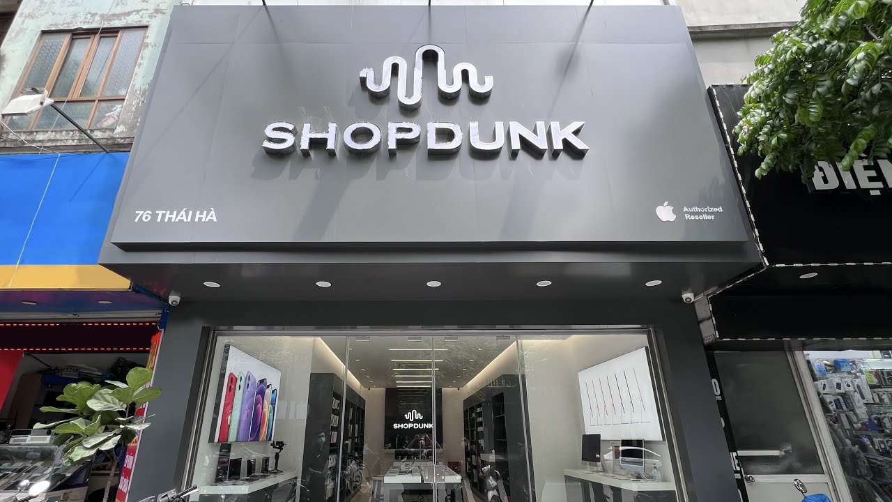 ShopDunk Apple Mono Store 76 Thái Hà - Tháng 10/2021 - YouTube