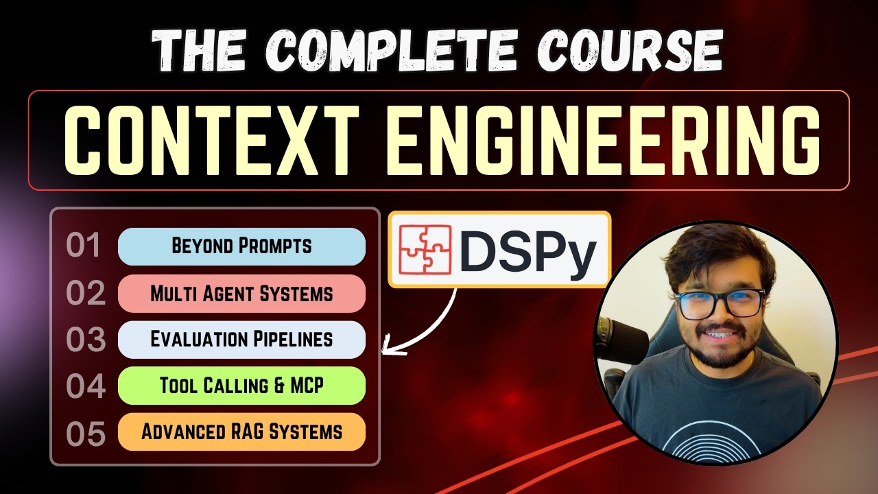 Context Engineering with DSPy - the fully hands-on Basics to Pro course!