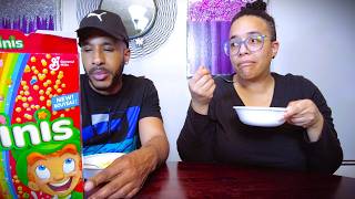A Plethora Of Cereal Pt. 3: Lucky Charms Minis 🍀🥣 | Hilarious Taste Test