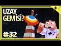 UZAY GEMİSİ DENİZ FENERİ BİTTİ - Minecraft Türkçe Survival - S2 Bölüm 32