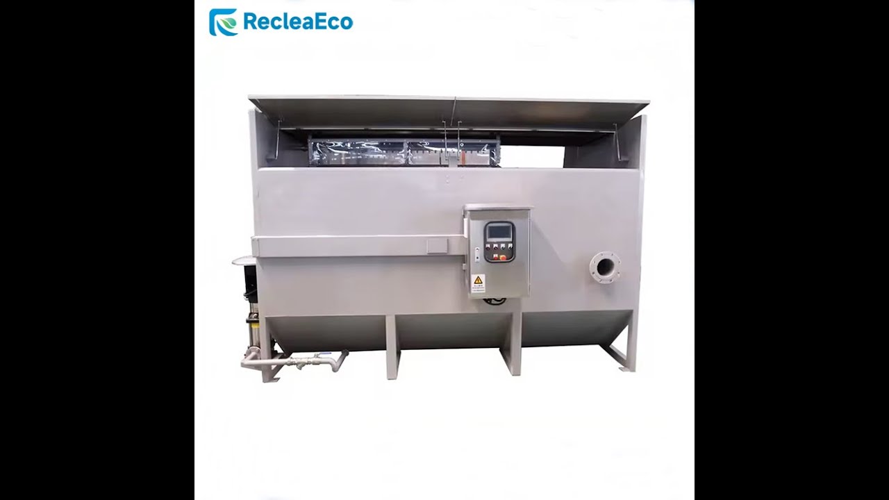 32 Microscreen Drum Filter - YouTube