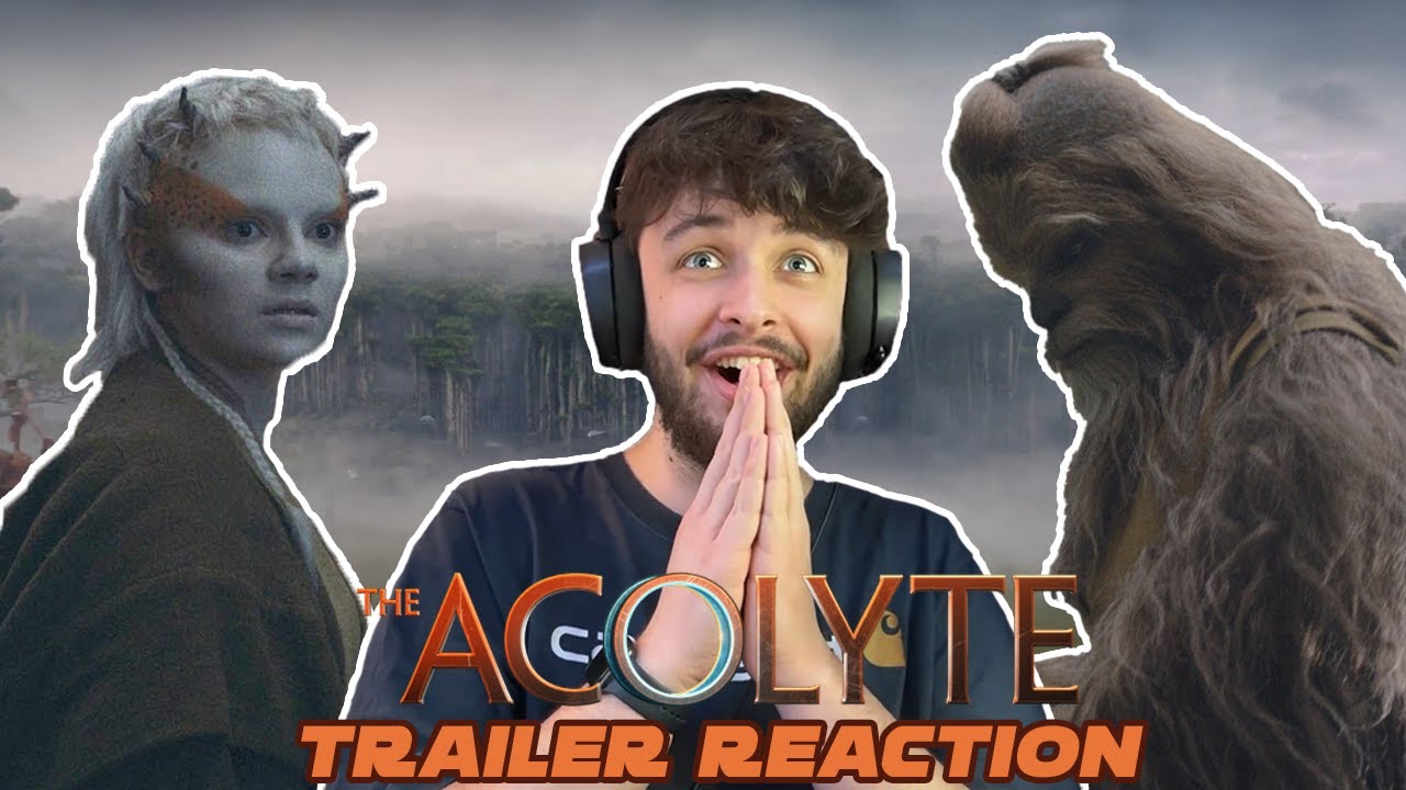 THE ACOLYTE TRAILER REACTION || STAR WARS TRAILER REACTION || NEW HIGH ...