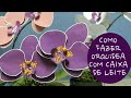 Como fazer orquídea com caixa de leite/ DIY upcycled  orchid