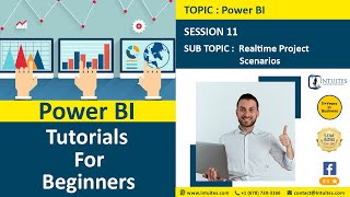 Power BI Tutorials For Beginners ( PBI Session 11 - Realtime Project Scenarios)