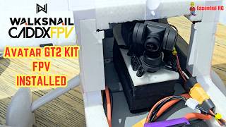Flying from Pilot's Cockpit View (FPV) ! NEW Walksnail Avatar GT2 Kit in FMS Cessna 182 RC Aeroplane