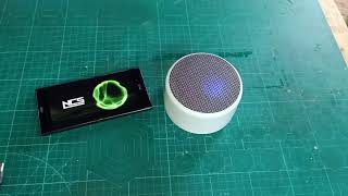 DIY bluetooth speaker with plastic box