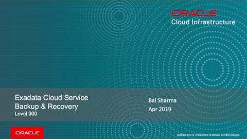 _Exadata Cloud Service Backup Recovery (Old)