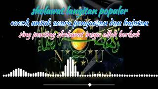 sholawat merdu cocok untuk cek sound sistem acara pengajian dan hajatan