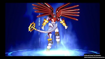 DIGIMON STORY CYBER SLEUTH MIRAGEGAOGAMON BM & SHINEGREYMON BM