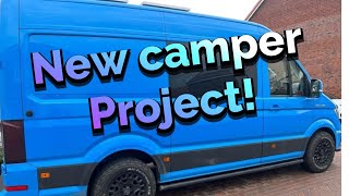 NEW arrival! Man TGE MWB camper van motorhome build conversion project.