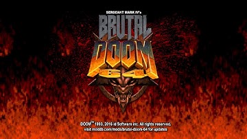 [Zandronum 3.0 - Brutal Doom64] Level 1 : Staging area