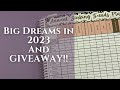 GIVEAWAY!!  2023 Goals &amp; Sinking Funds || We Hit 250 Subscribers!!  THANK YOU!!