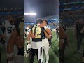 Bryce Young and Chris Olave Postgame