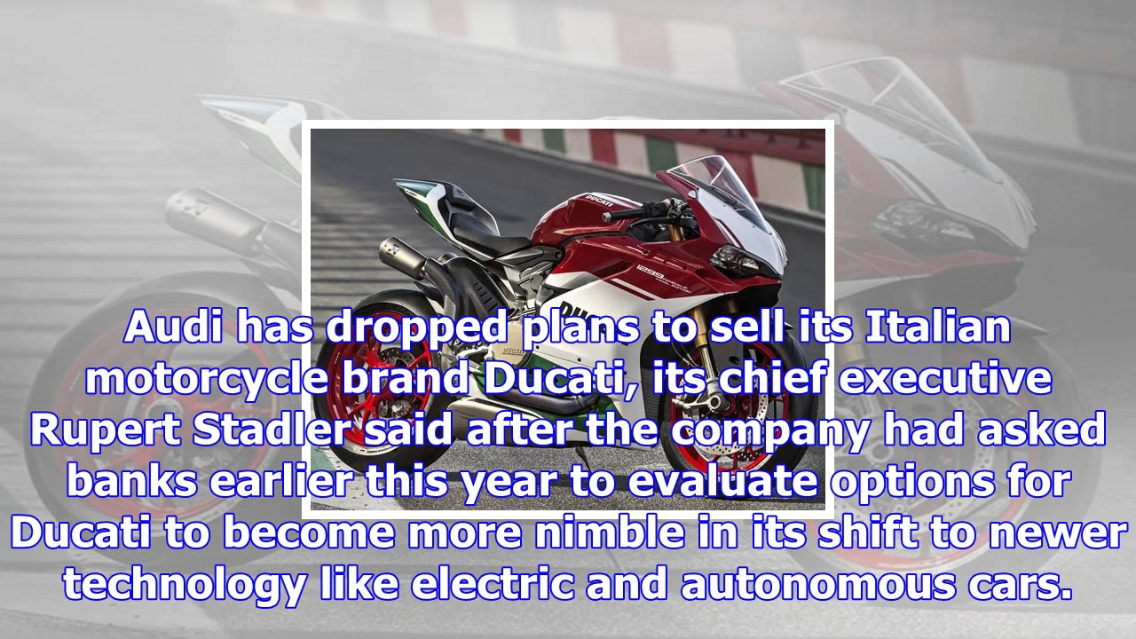Drivespark - ducati brand not for sale — here's what the ceo had to say