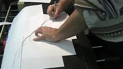 Model Railroad VLog: I'm finally painting the backdrop - Part 3