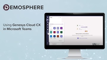 Using Genesys Cloud CX in Microsoft Teams