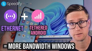 How to Combine Wired Ethernet with a Tethered Android Smartphone to Improve Bandwidth and Lag