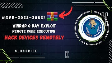 WinRar 0-Day RCE | CVE-2023-38831 | Lazy Pentester