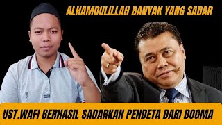 ALHAMDULILLAH !! BERKAT KEGIGIHAN USTADZ WAFI BANYAK PENDETA YANG SADAR