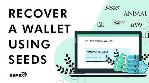 Recover a Wallet Using Seeds