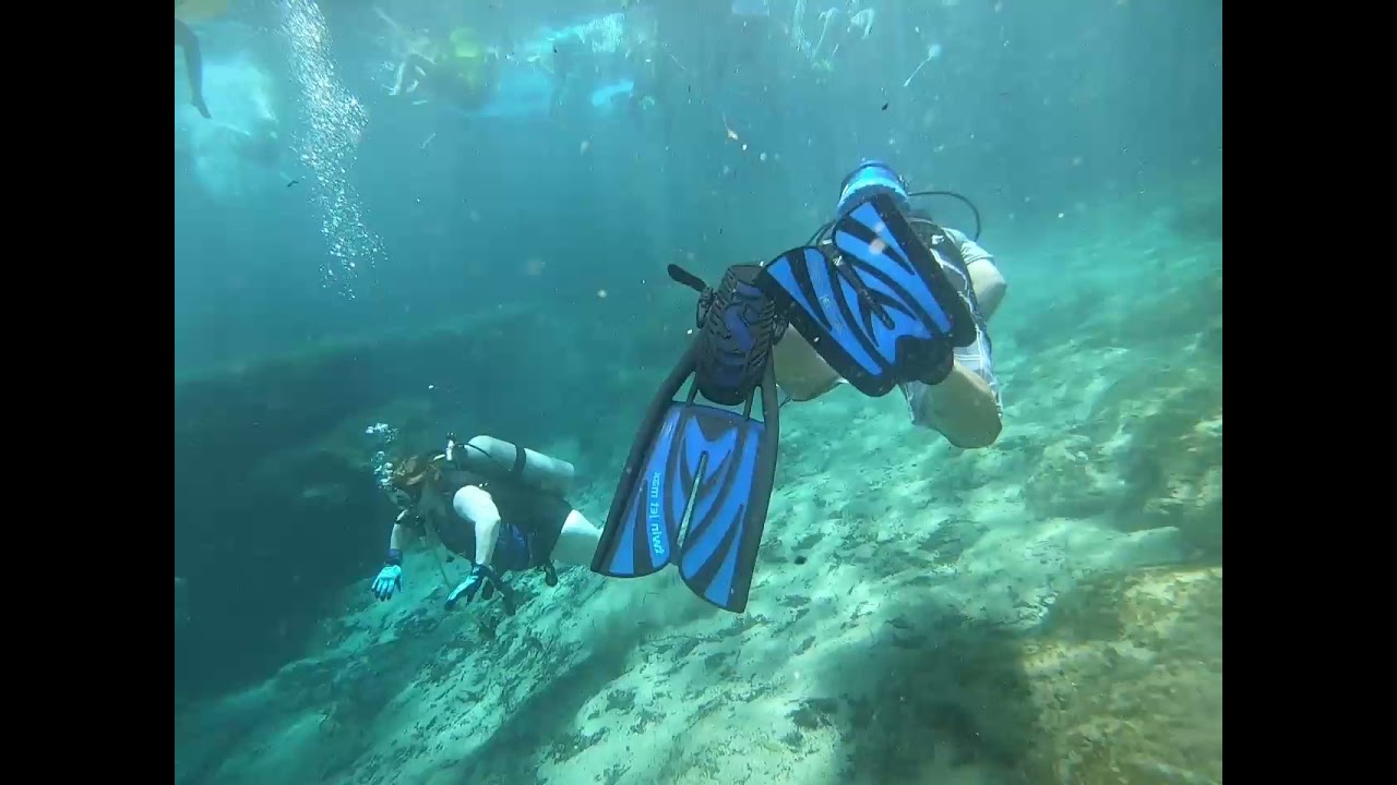 Scuba Diving Ginnie Springs "Ballroom" Aug 8, 2021 YouTube