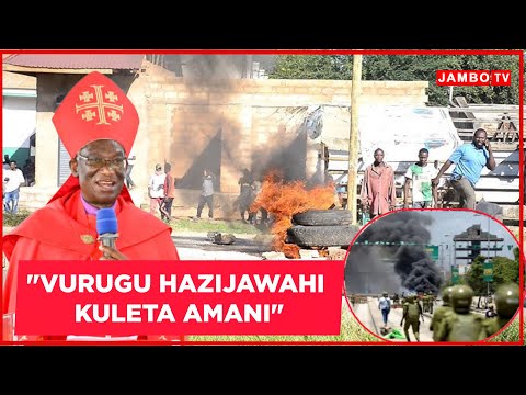 IT S VERY SAD BISHOP SHOO SPEAKS ABOUT WHAT HAPPENED AT THE PROTESTS EXPLAINS WHAT SHOULD B