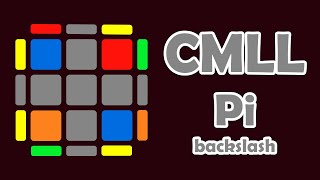 Celebrity Pi-CMLL - Backslash | Algorithm + Finger Tricks | Roux Tutorial Wealth
