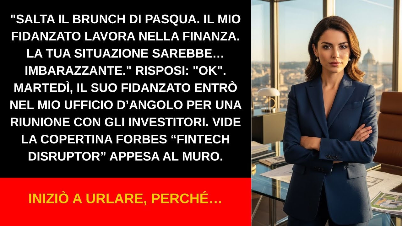 Mia sorella mi ha chiamato per dirmi: "Non venire a Pasqua, il tuo lavoro imbarazza la famiglia". Io pulivo uffici di notte, lei è avvocato sposata con un chirurgo. Ho passato anni a sentirmi...