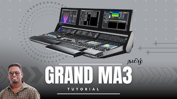 GrandMA3 Tutorial in Tamil - Symmetrical Circle Effect - Stage Lighting Course in Chennai