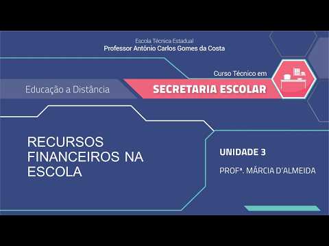 SCHOOL SECRETARY TECHNICAL COURSE | FINANCIAL RESOURCES IN SCHOOLS | UNIT 3
