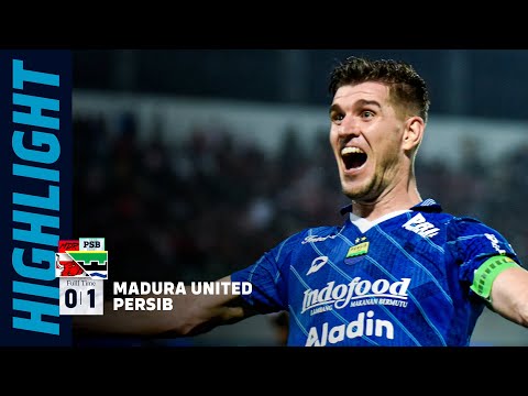 Gol Semata Wayang Kapten Nick Bungkus 3️⃣ Poin di Madura 🔥 | Match Highlight Madura United vs PERSIB