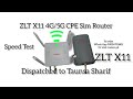 ZLT X11 4G/5G Indoor and Outdoor router Quality Check and dispatched to Taunsa Sharif