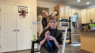 Autism and Haircuts: Can Gabe, a Nonverbal Autistic Teen, Overcome His Fear? Ping Makes a House Call