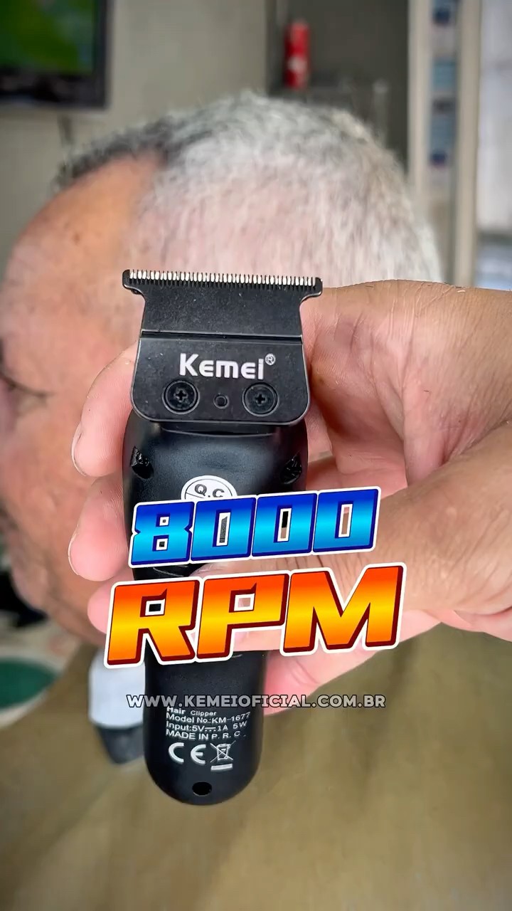 Kemei ® Km-1677 - YouTube