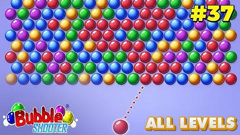 Bubble Shooter Android Gameplay | Bubble Shooter Level 37 | #bubbleshooter #shootergames #gamevideo