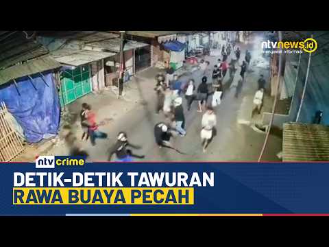Brutal! Tawuran Antar Pemuda Kembali Pecah di Rawa Buaya | NTV CRIME