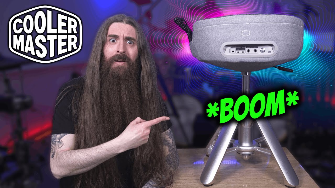Watch Cooler Master made a Vibrating Drum Throne!? on YouTube Watch Cooler Master made a Vibrating Drum Throne!? on YouTube
