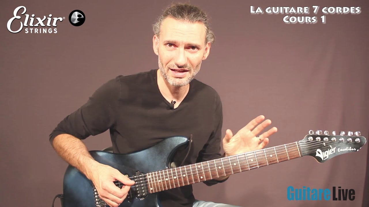 Comment débuter à la guitare 7 cordes - YouTube
